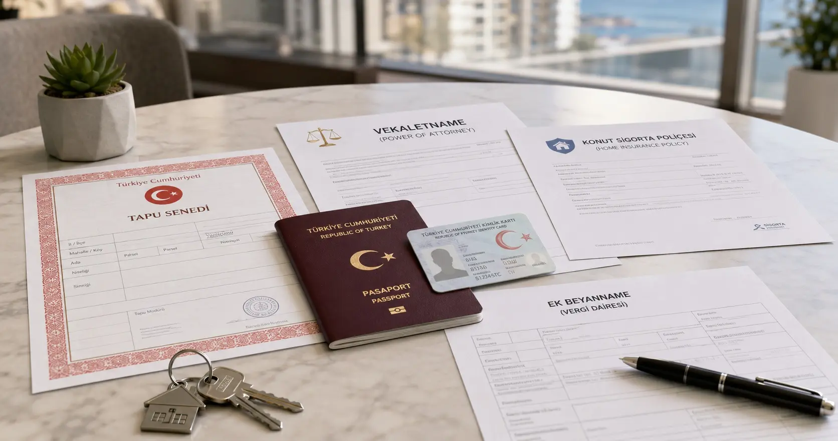 Property documents in Turkey